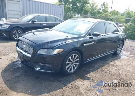 2018 Lincoln Continental Livery из США, поврежденный, VIN 1LN6L9HK3J5609689